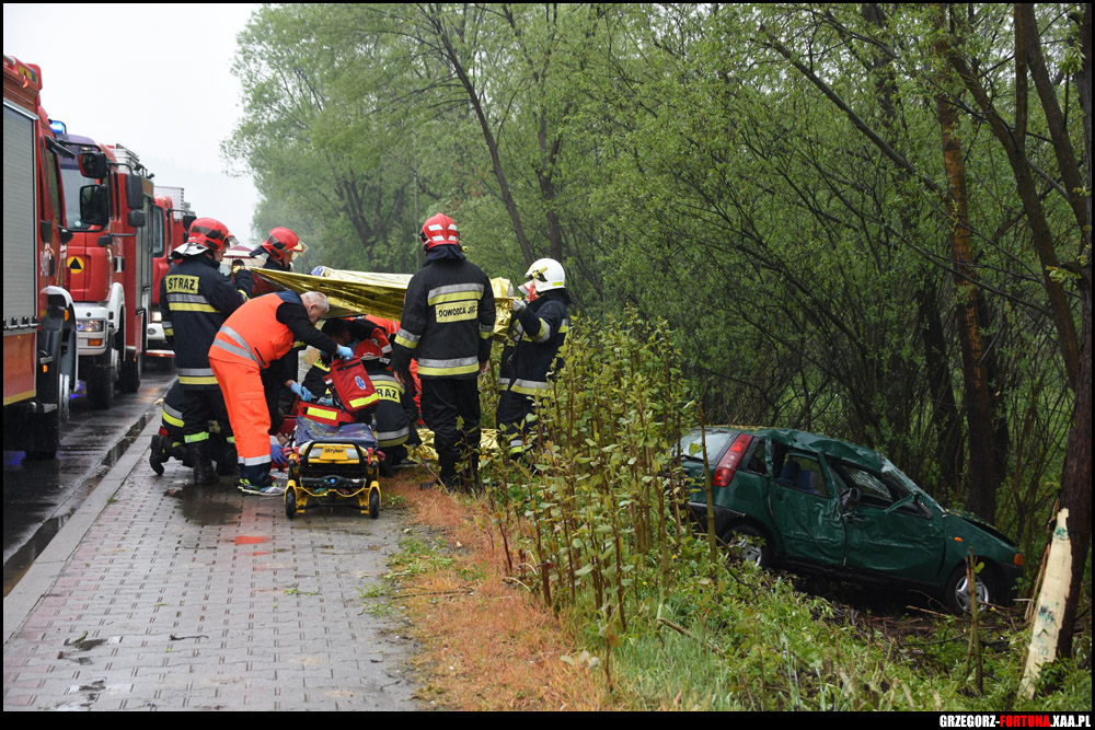 14-05-2019 – Wypadek drogowy - Budzw