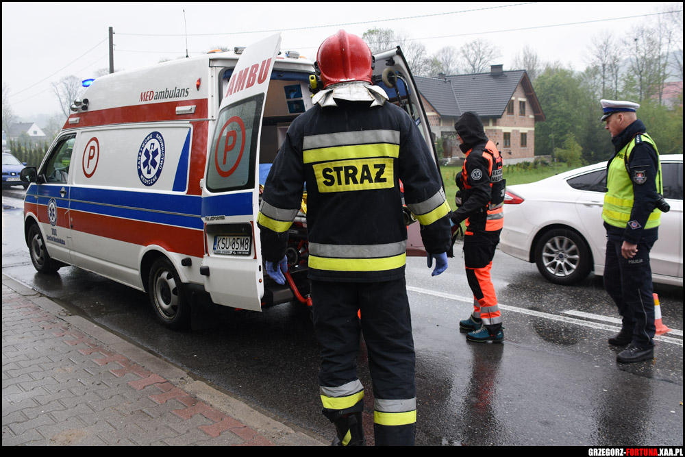 14-05-2019 – Wypadek drogowy - Budzw