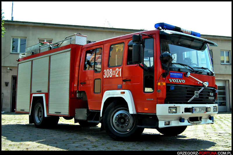 308[W]21 - GBA 2/30 Volvo FL614/ISS Wawrzaszek - JRG 8 Warszawa
