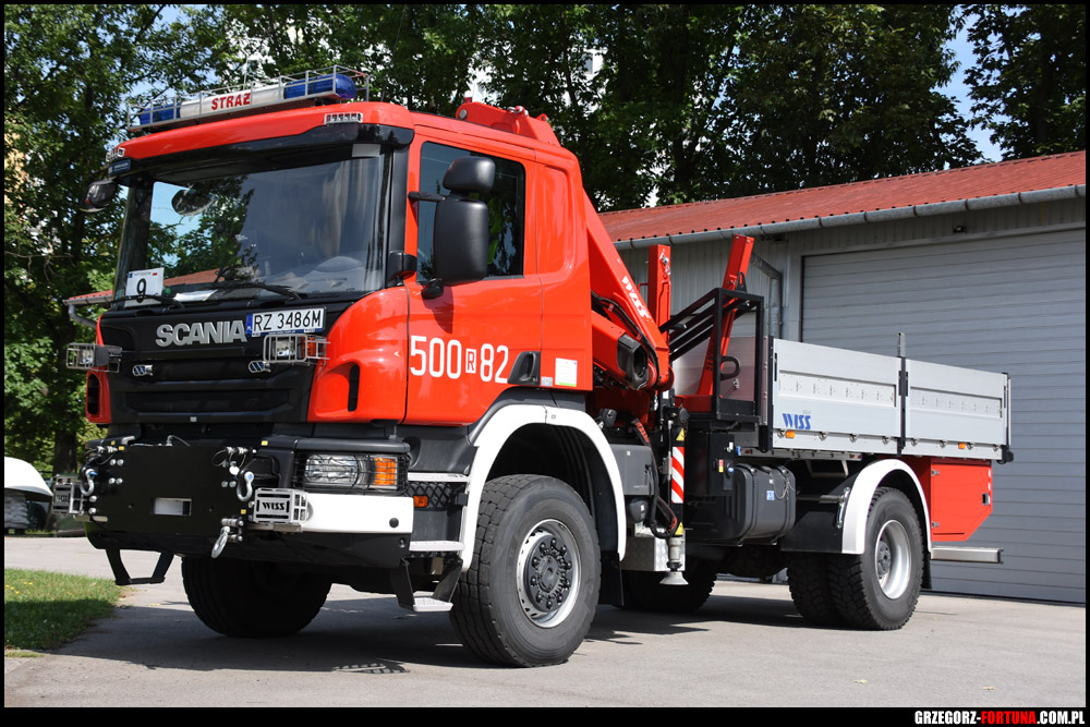 500[R]82 – SKw Scania P320/ISS Wawrzaszek – KP PSP Mielec