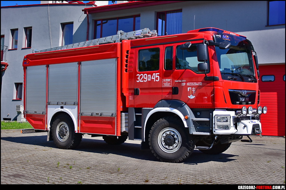 329[K]45 - GBA 3/29 MAN TGM 18.340/Moto Truck - OSP Krzeszowice