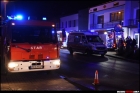 28-12-2019 - Pożar poddasza oraz wypadek drogowy - Skalbmierz