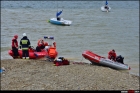 06-07-2020 –  Poszukiwania wywróconej łodzi – Jezioro Mucharskie