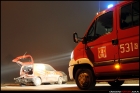 25-02-2014 – Wypadek drogowy – Sucha Beskidzka