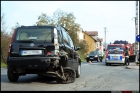 08-10-2013 - Wypadek drogowy - Sucha Beskidzka