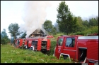09-07-2010 – Pożar domku letniskowego - Osielec